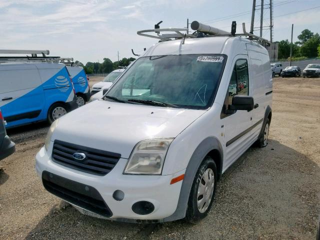 NM0LS7BN0DT141581 - 2013 FORD TRANSIT CO WHITE photo 2