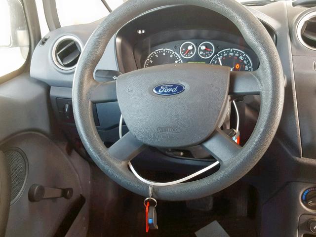 NM0LS7AN8DT140647 - 2013 FORD TRANSIT CO WHITE photo 10