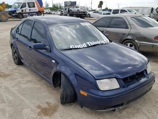 3VWPD69M91M140426 - 2001 VOLKSWAGEN JETTA WOLF BLUE photo 1