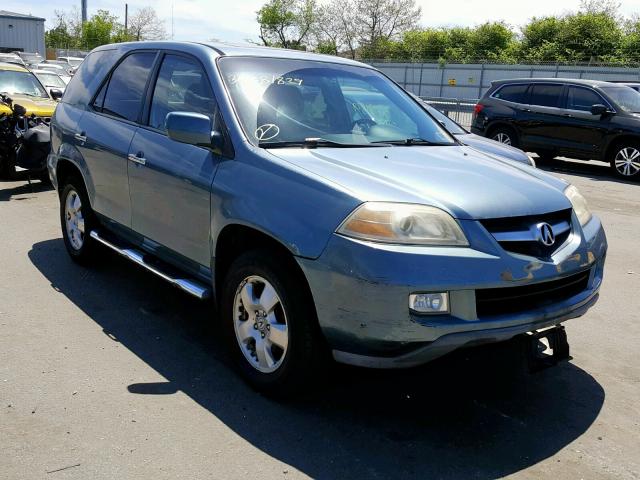 2HNYD18225H537405 - 2005 ACURA MDX BLUE photo 1