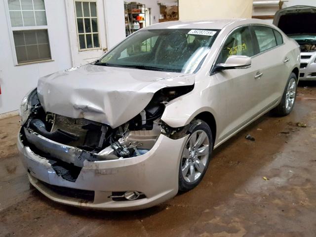 1G4GC5E33DF322930 - 2013 BUICK LACROSSE GOLD photo 2