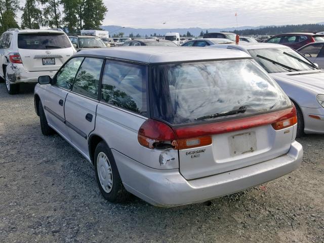 4S3BK4351V7319200 - 1997 SUBARU LEGACY L SILVER photo 3