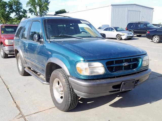 1FMYU24E2WUC48613 - 1998 FORD EXPLORER GREEN photo 1