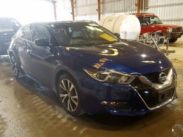 1N4AA6AP4HC437113 - 2017 NISSAN MAXIMA 3.5 BLUE photo 1