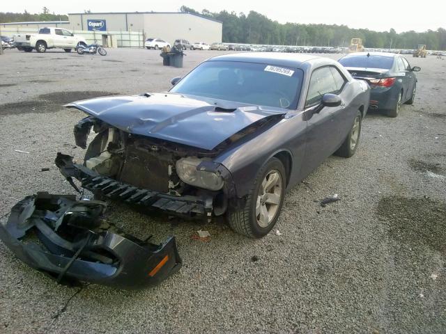 2C3CDYAG9DH591009 - 2013 DODGE CHALLENGER GRAY photo 2