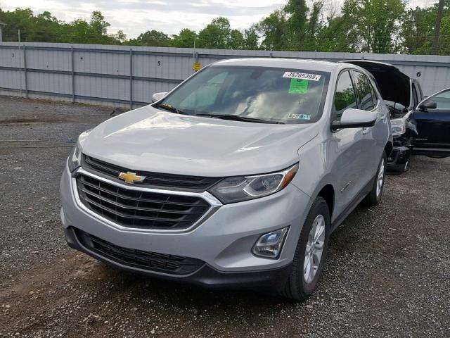 2GNAXSEV4J6201495 - 2018 CHEVROLET EQUINOX LT SILVER photo 2