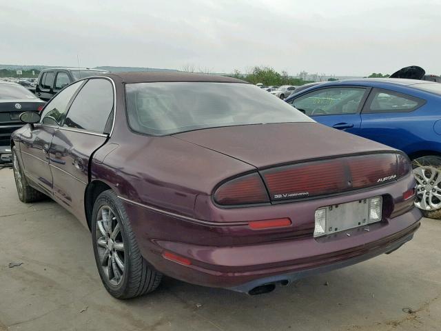 1G3GR62C7S4131839 - 1995 OLDSMOBILE AURORA RED photo 3