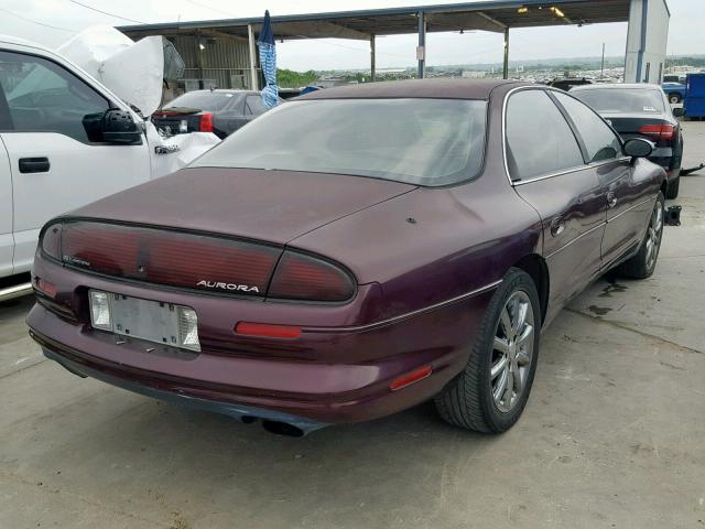 1G3GR62C7S4131839 - 1995 OLDSMOBILE AURORA RED photo 4