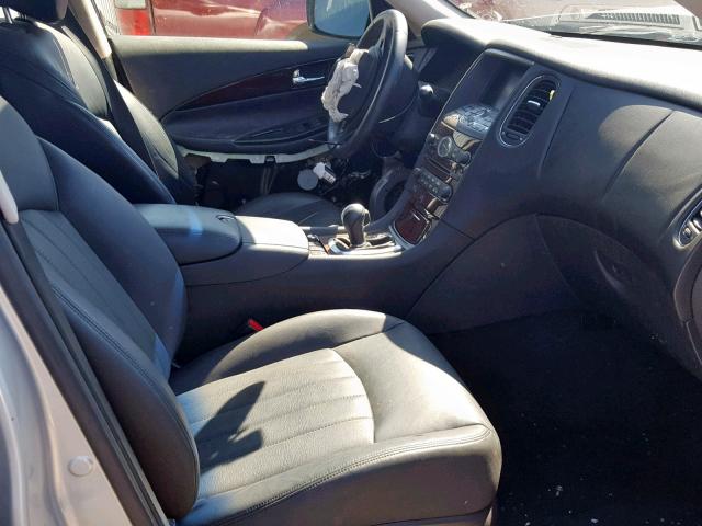 JN1AJ0HR4AM754570 - 2010 INFINITI EX35 BASE SILVER photo 5