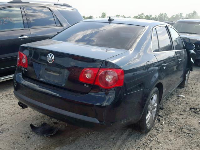 3VWSF71K57M098513 - 2007 VOLKSWAGEN JETTA 2.5 BLACK photo 4