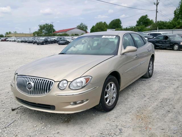 2G4WD582X81205208 - 2008 BUICK LACROSSE C CREAM photo 2