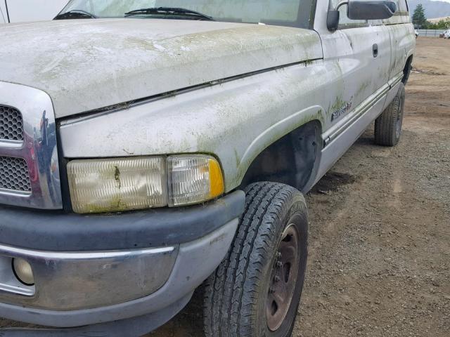 1B7KF23W4TJ163347 - 1996 DODGE RAM 2500 SILVER photo 9