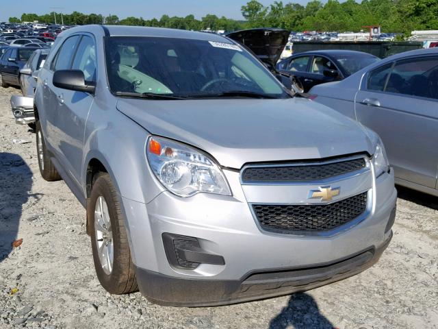 2GNALBEK2D6372042 - 2013 CHEVROLET EQUINOX LS SILVER photo 1