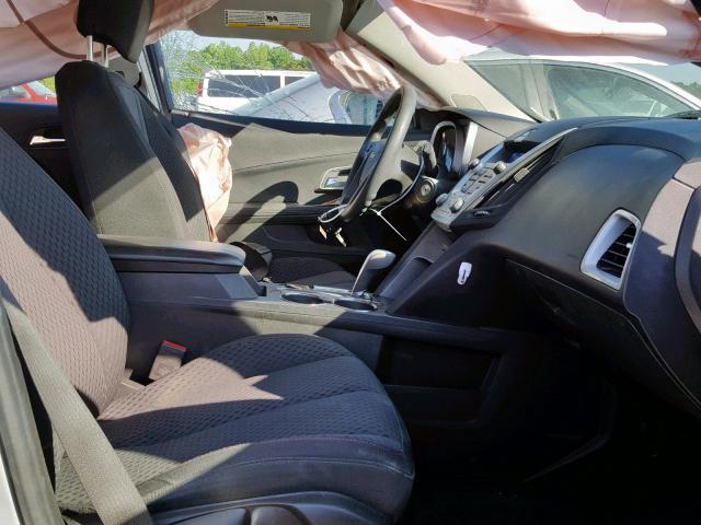 2GNALBEK2D6372042 - 2013 CHEVROLET EQUINOX LS SILVER photo 5