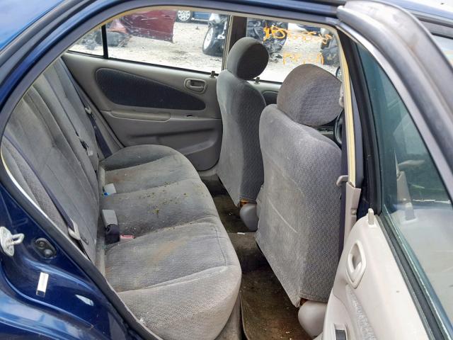 2T1BR12E21C488839 - 2001 TOYOTA COROLLA CE BLUE photo 6