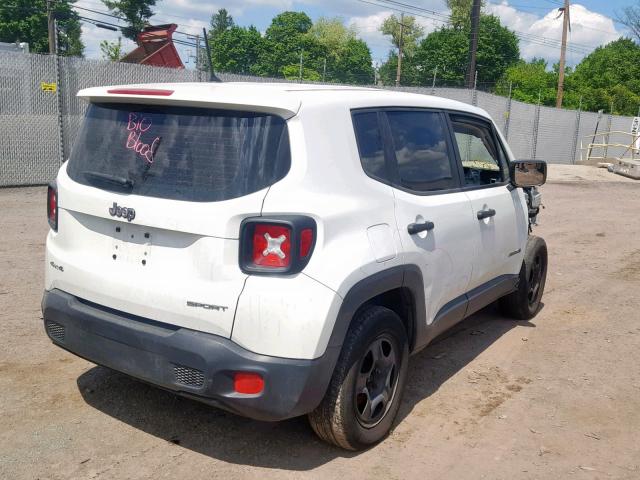 ZACCJBAB6HPF14933 - 2017 JEEP RENEGADE S WHITE photo 4