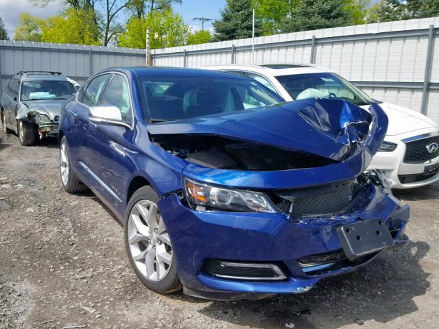 1G1155S36EU120159 - 2014 CHEVROLET IMPALA LTZ BLUE photo 1