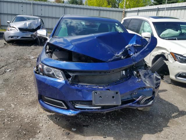 1G1155S36EU120159 - 2014 CHEVROLET IMPALA LTZ BLUE photo 9