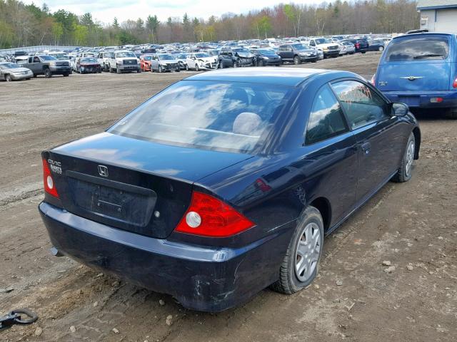 1HGEM22175L047769 - 2005 HONDA CIVIC DX V BLACK photo 4