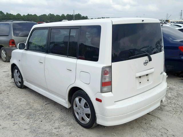 JTLKT324164058867 - 2006 TOYOTA SCION XB 白色 照片 3
