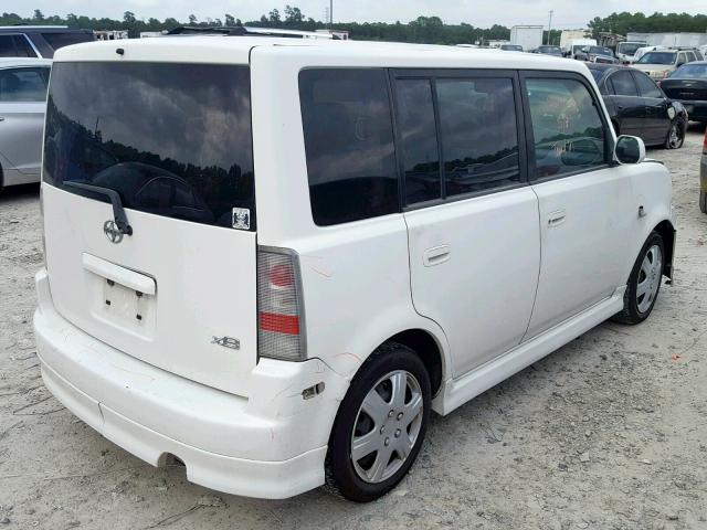 JTLKT324164058867 - 2006 TOYOTA SCION XB 白色 照片 4