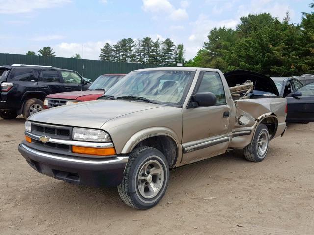 1GCCS1444YK113573 - 2000 CHEVROLET S TRUCK S1 GOLD photo 2