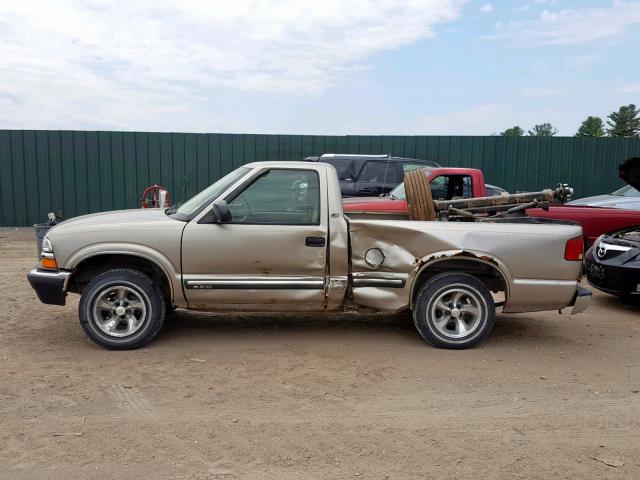 1GCCS1444YK113573 - 2000 CHEVROLET S TRUCK S1 GOLD photo 9