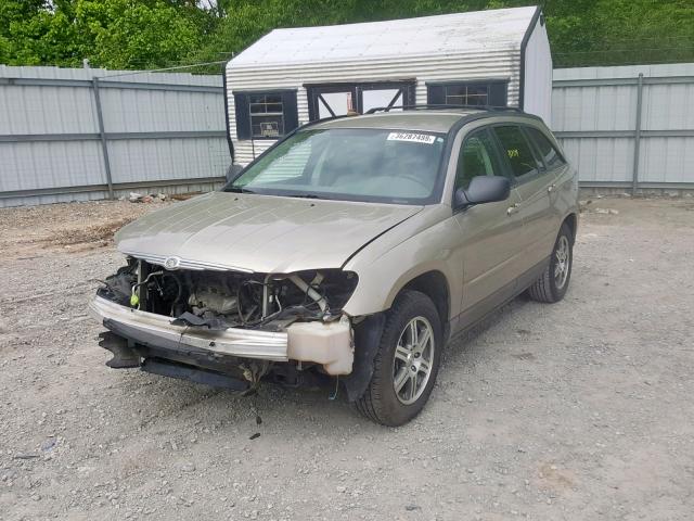 2A8GM68X88R666220 - 2008 CHRYSLER PACIFICA T TAN photo 2