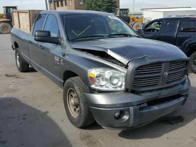 3D7KR28A27G791280 - 2007 DODGE RAM 2500 S GRAY photo 1