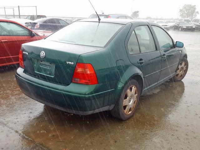 3VWTE29M8XM095461 - 1999 VOLKSWAGEN JETTA GLX GREEN photo 4