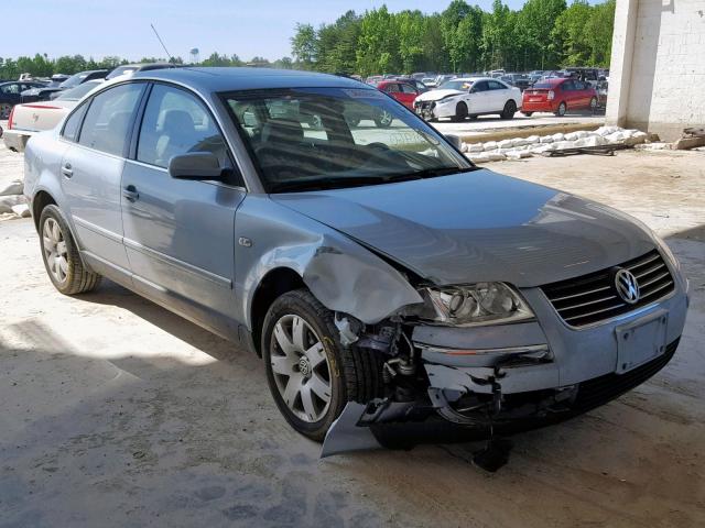 WVWTH63B53P453029 - 2003 VOLKSWAGEN PASSAT GLX SILVER photo 1