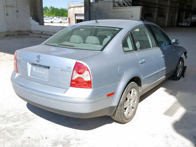 WVWTH63B53P453029 - 2003 VOLKSWAGEN PASSAT GLX SILVER photo 4