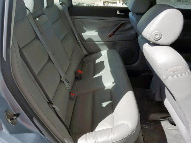 WVWTH63B53P453029 - 2003 VOLKSWAGEN PASSAT GLX SILVER photo 6