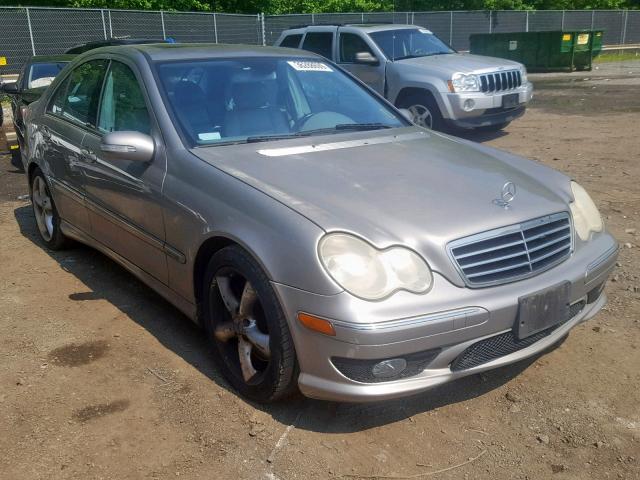 WDBRF40J95F601271 - 2005 MERCEDES-BENZ C 230K SPO SILVER photo 1