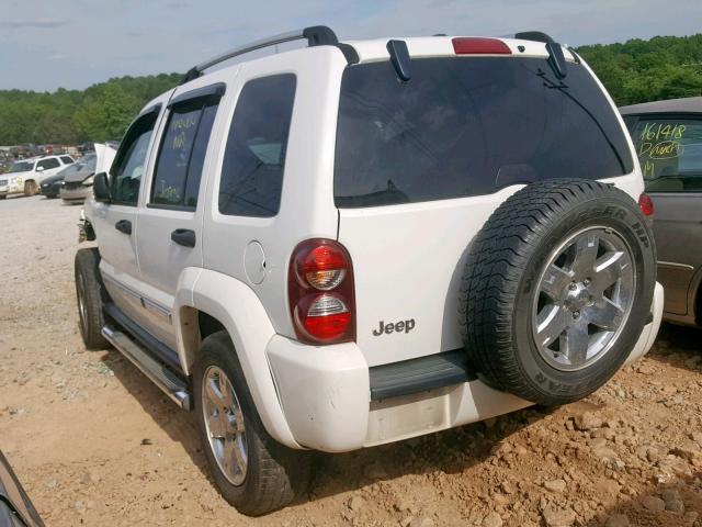 1J4GK58K27W699855 - 2007 JEEP LIBERTY LI WHITE photo 3