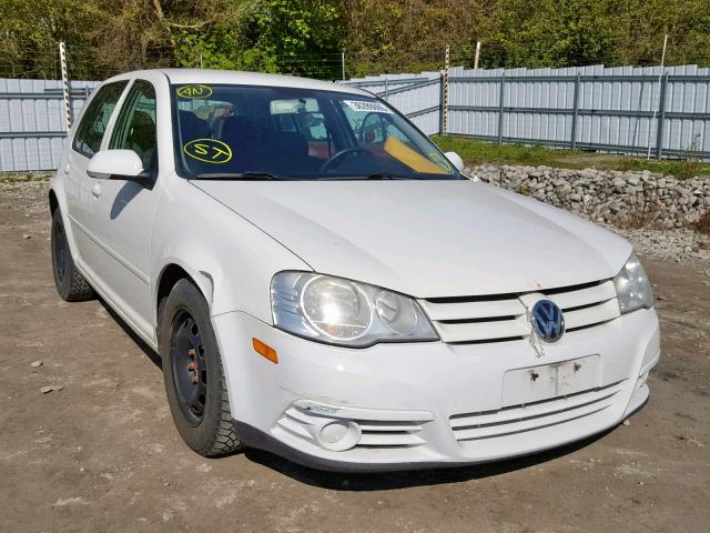 9BWEL41JX94017475 - 2009 VOLKSWAGEN CITY GOLF WHITE photo 1