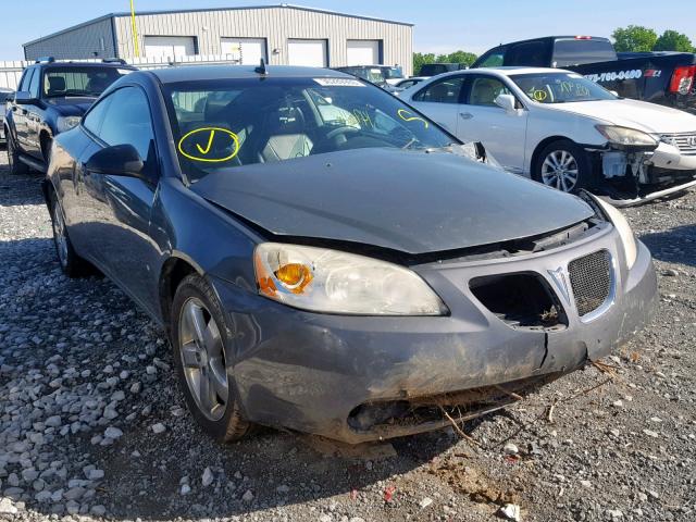 1G2ZH17N484111974 - 2008 PONTIAC G6 GT GRAY photo 1