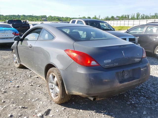 1G2ZH17N484111974 - 2008 PONTIAC G6 GT GRAY photo 3