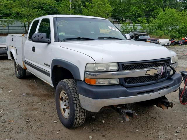 1GCHK29G41E317874 - 2001 CHEVROLET SILVERADO WHITE photo 1