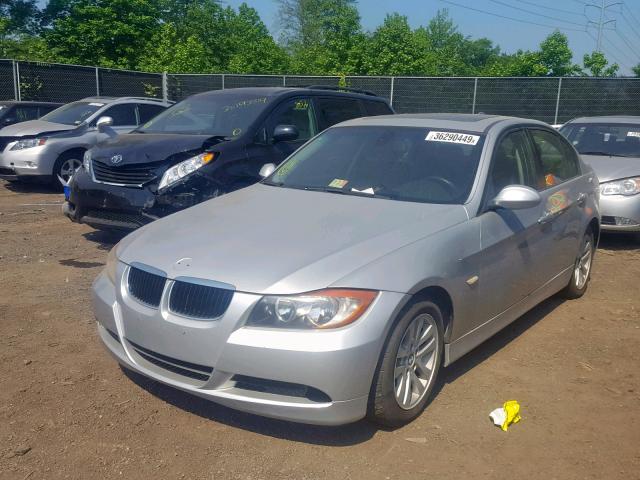 WBAVC53577FZ73804 - 2007 BMW 328 I SULE SILVER photo 2