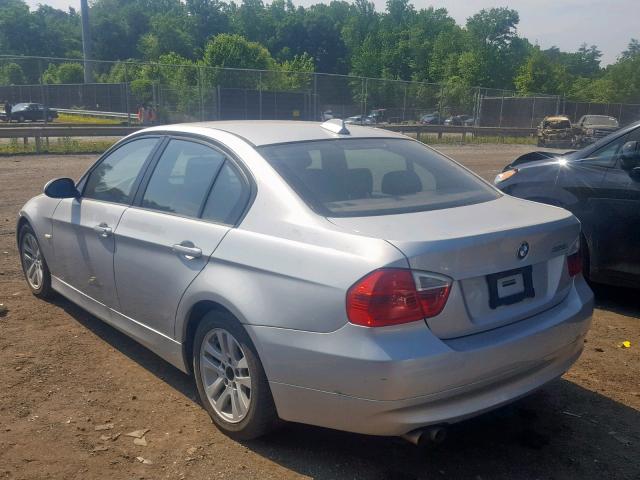 WBAVC53577FZ73804 - 2007 BMW 328 I SULE SILVER photo 3