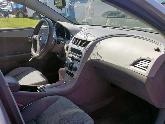 1G1ZC5E0XCF222222 - 2012 CHEVROLET MALIBU 1LT ვერცხლისფერი ფოტო 5