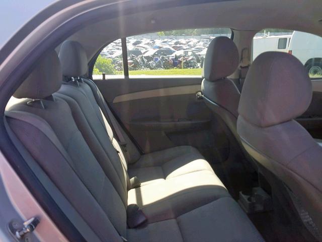 1G1ZC5E0XCF222222 - 2012 CHEVROLET MALIBU 1LT ვერცხლისფერი ფოტო 6