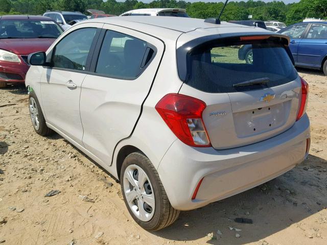 KL8CB6SA5KC700834 - 2019 CHEVROLET SPARK LS CREAM photo 3