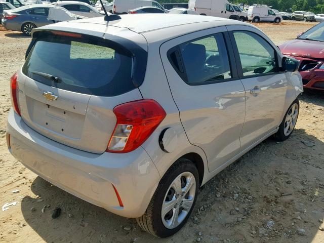 KL8CB6SA5KC700834 - 2019 CHEVROLET SPARK LS CREAM photo 4