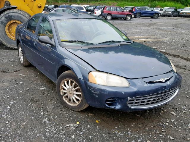 1C3EL46T83N562102 - 2003 CHRYSLER SEBRING LX GRAY photo 1