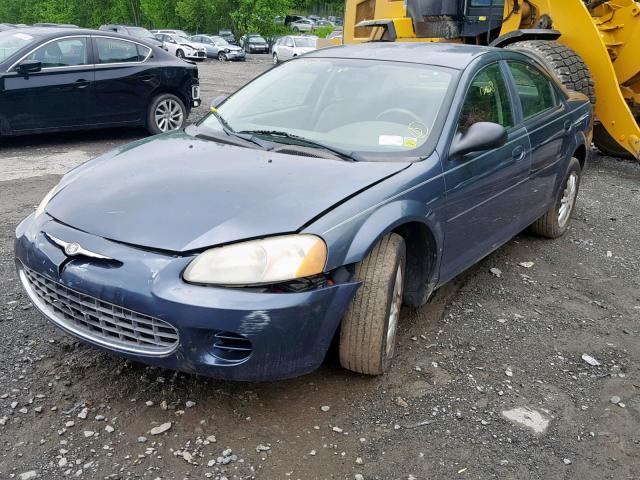 1C3EL46T83N562102 - 2003 CHRYSLER SEBRING LX GRAY photo 2