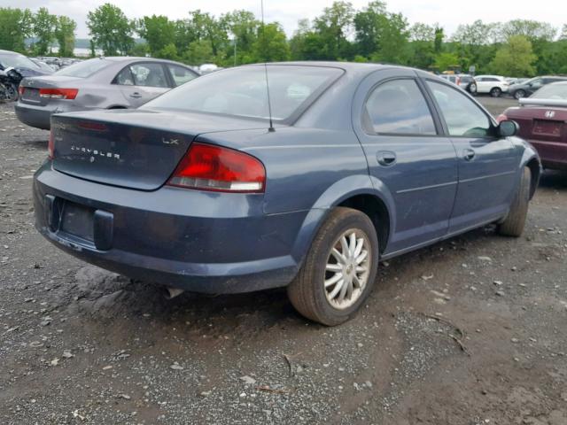 1C3EL46T83N562102 - 2003 CHRYSLER SEBRING LX GRAY photo 4