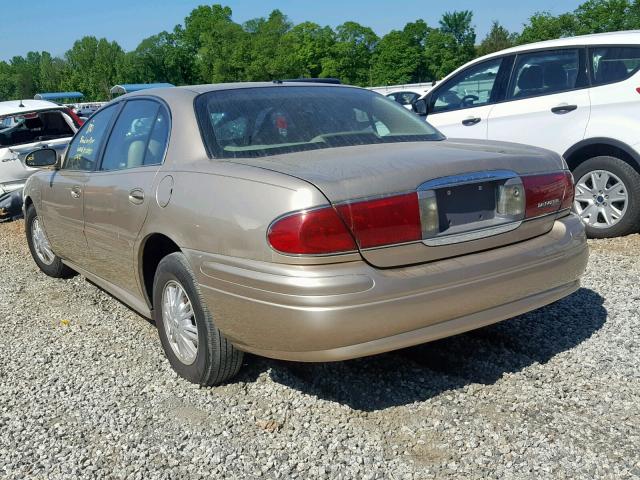 1G4HP52K55U273425 - 2005 BUICK LESABRE CU GOLD photo 3