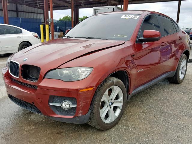 5UXFG43509L224836 - 2009 BMW X6 XDRIVE3 Rot Foto 2